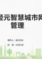 网络神经元智慧城市网格化管理.pptx